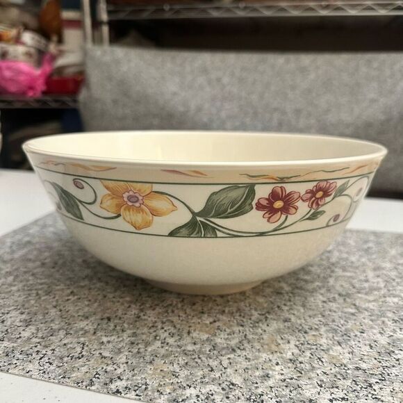 Wedgwood Home Amway Large‎ 10” Serving Bowl 1998 England Improvisation Vintage - Picture 1 of 8